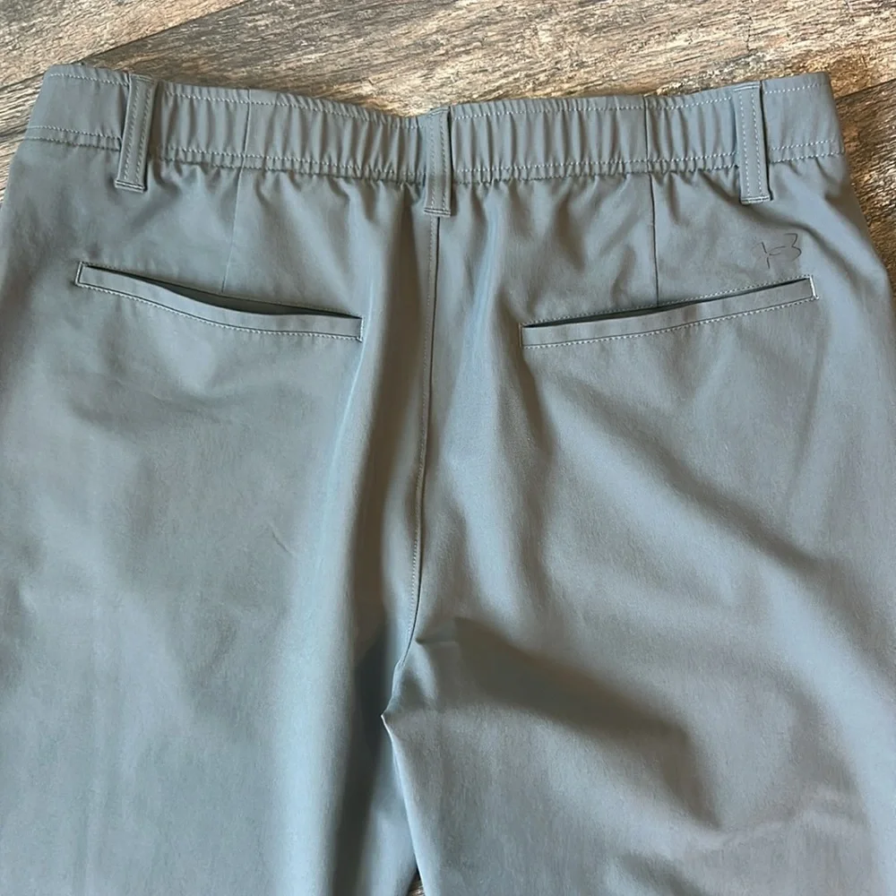 Under Armour Men's Gray Tech Golf Pants 36x32 Style 13777301